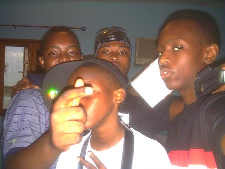 moi mes 2 cous et mon frere